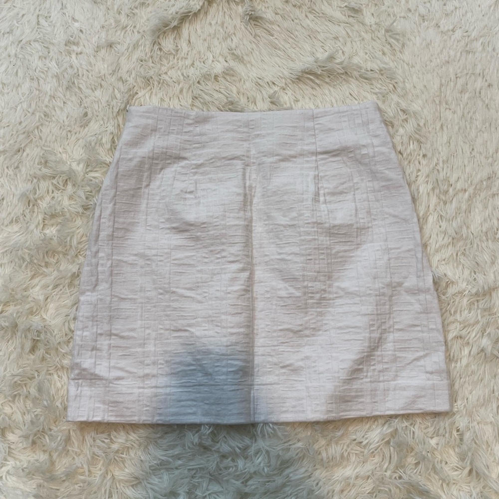 Trina Turk white A line Camden two pocket skirt - Picture 6 of 7
